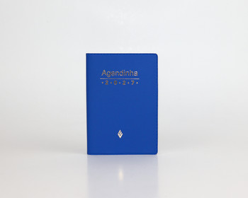 Agenda simples 2027 - azul