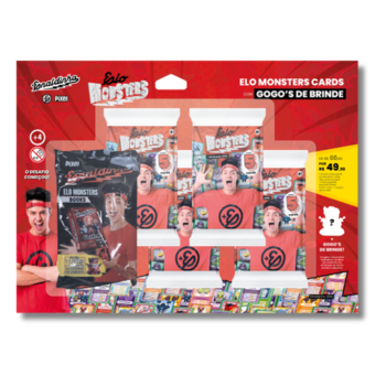 Kit Elo Monsters Cards + Gogo's de Brinde