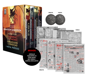 BOX MISTBORN: WAX & WAYNE COM BRINDE - EDIÇÃO LIMITADA