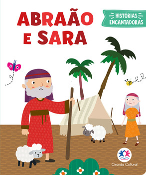 Abraão e Sara - Livro almofadado pequeno