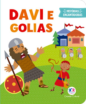 Davi e Golias - Livro almofadado pequeno