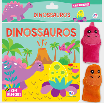 Dinossauros - Livro com dedoche