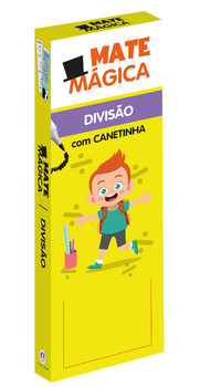 Divisão - Livro Infantil de Matemática com Canetinha Reutilizável - Atividades Educativas