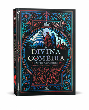 A Divina Comédia - Edição supreme - Livro capa dura com relevo