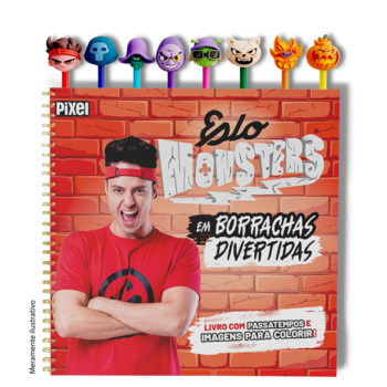 Elo Monsters em borrachas divertidas