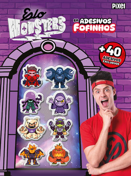 Elo Monsters em adesivos fofinhos