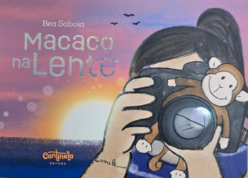 Macaco na lente
