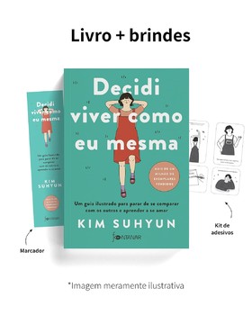 Decidi viver como eu mesma – livro indicado pelo bts (com brinde)