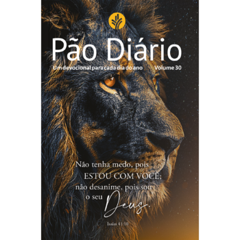 Pão Diário vol.30 | Letra Gigante | Leão