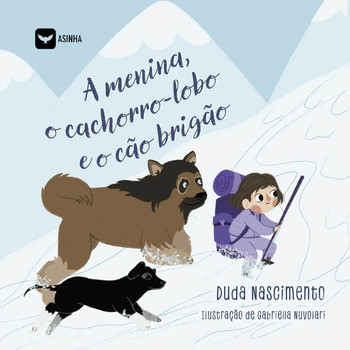A menina, o cachorro-lobo e o cão brigão