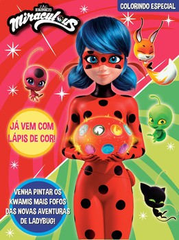 Ladybug - Colorir oficial extra: Ladybug está preparada para uma nova  aventura - Vamos colorir! : On Line Editora: : Livros