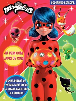 Comprar Livro Adesivos e Atividades Miraculous Ladybug