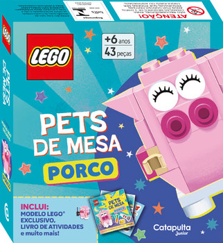 LEGO books pets de mesa: Porco