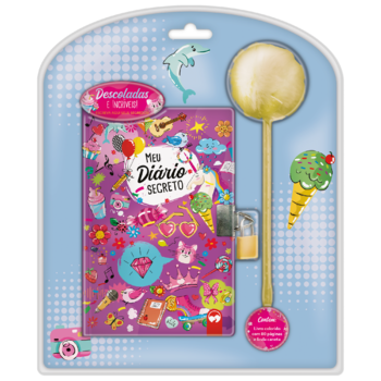 Livro diário pompom descoladas e incríveis