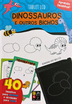 Aprenda desenhar! Dinossauros (Acompanha Tablet LC)