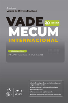 Vade Mecum Internacional - 20ª Edição 2026
