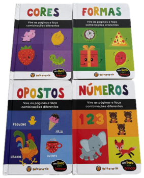 Coleção Brincando de Combinar - 4 livrinhos