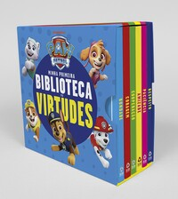 Patrulha Canina Biblioteca Virtudes - Box com 6 livrinhos
