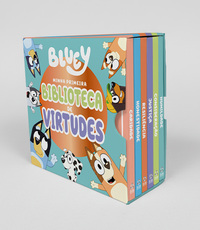 Bluey Minha Primeira Bíblioteca de Virtudes - Box com 6 Livrinhos