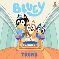 Bluey Livro de História - Trens