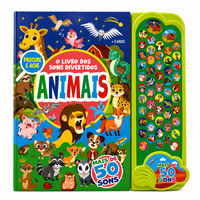 Livro dos Sons Divertidos - Animais - 50 Sons