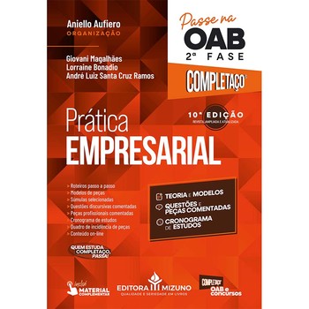 Prática empresarial: passe na OAB 2ª fase - Completaço® - 10ª edição