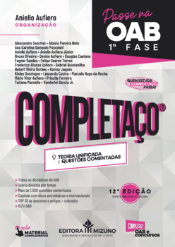 Passe na OAB 1ª fase - completaço® - 12ª edição