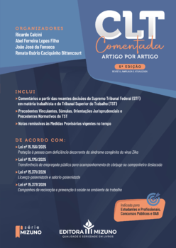 Clt - comentada artigo por artigo - 5ª edição (2026)