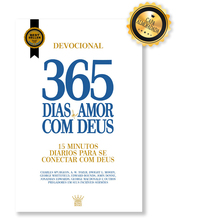 365 Dias de Aamor com Deus - Devocional - Edição de Luxo Almofadada