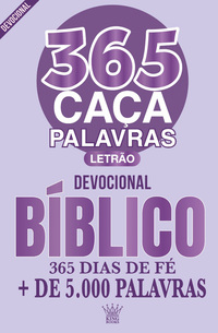 Almanaque Passatempos Sabe-Tudo 365 Caça-Palavras - Devocional Bíblico
