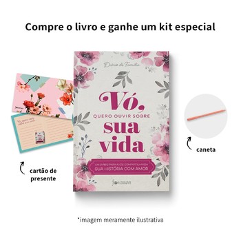 Vó, quero ouvir sobre sua vida (com brinde)