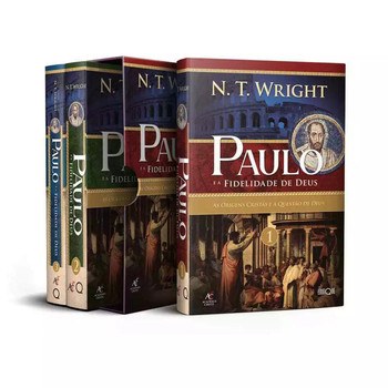 Box Paulo E A Fidelidade De Deus: As Origens Cristãs E A Questão de Deus - Com 3 Volumes