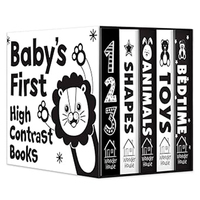 Baby’s First High-Contrast Books: Boxed Set of 5
