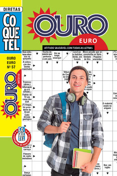 Palavras-cruzadas diretas coquetel ouro euro 57