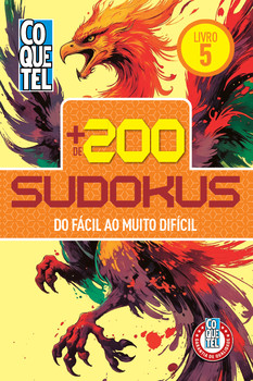 Livro coquetel + de 200 sudokus