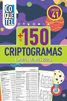 Livro coquetel + 150 criptogramas 41