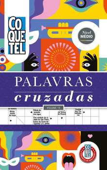 Livro Coquetel Espiral Palavras Cruzadas Médio 19