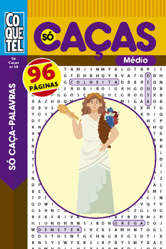 Livro Coquetel Só Caça-Palavras 34