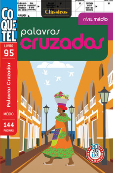 Livro Coquetel Palavras Cruzadas Médio 95