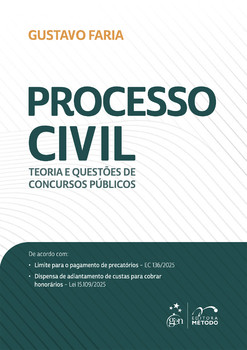Processo Civil: Teoria e Questões de Concursos Públicos - 1ª Edição 2026