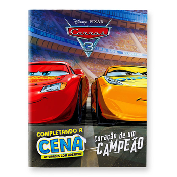 Completando a cena - atividades com adesivos : carros