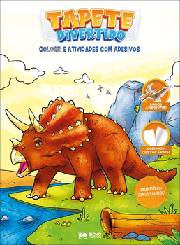 Tapete divertido: mundo dos dinossauros