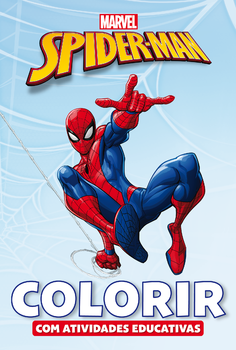 Colorir atividades educativas marvel - spiderman