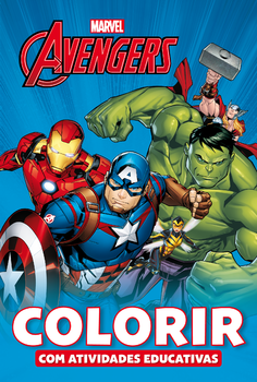 Colorir atividades educativas marvel - avengers