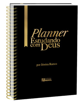 Planner Estudando com Deus - Capa Preta