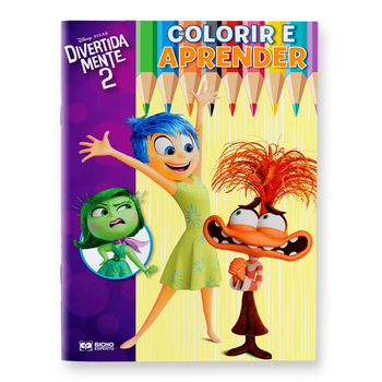 Disney colorir e aprender - divertidamente 2
