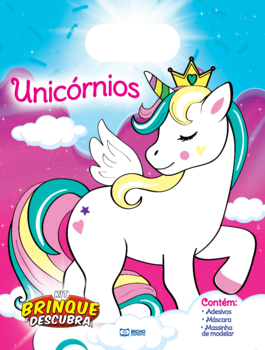 Kit brinque e descubra - unicornios