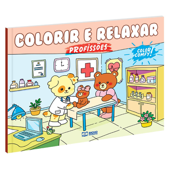 Colorir e relaxar - Profissões