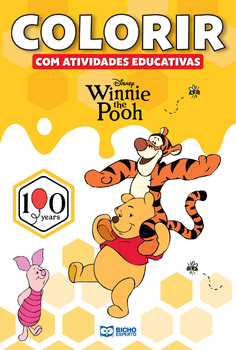 Colorir atividades educativas disney: ursinho pooh