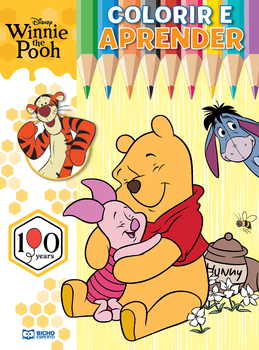 Disney colorir e aprender - ursinho pooh